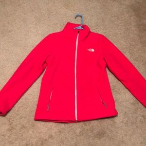 Hot pink North Face fleece